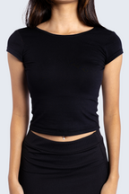 Toffee Top | Black