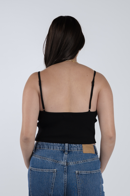 Pistachio Top | Black