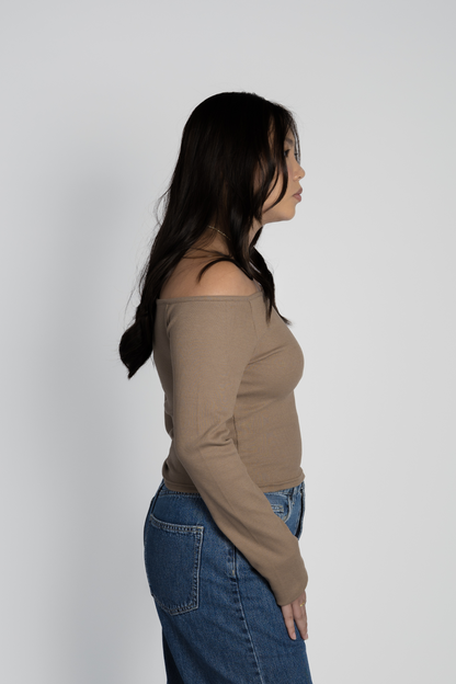 Taupe - Model 2 Side View