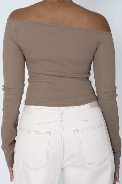 Taupe - Model 1 Back View