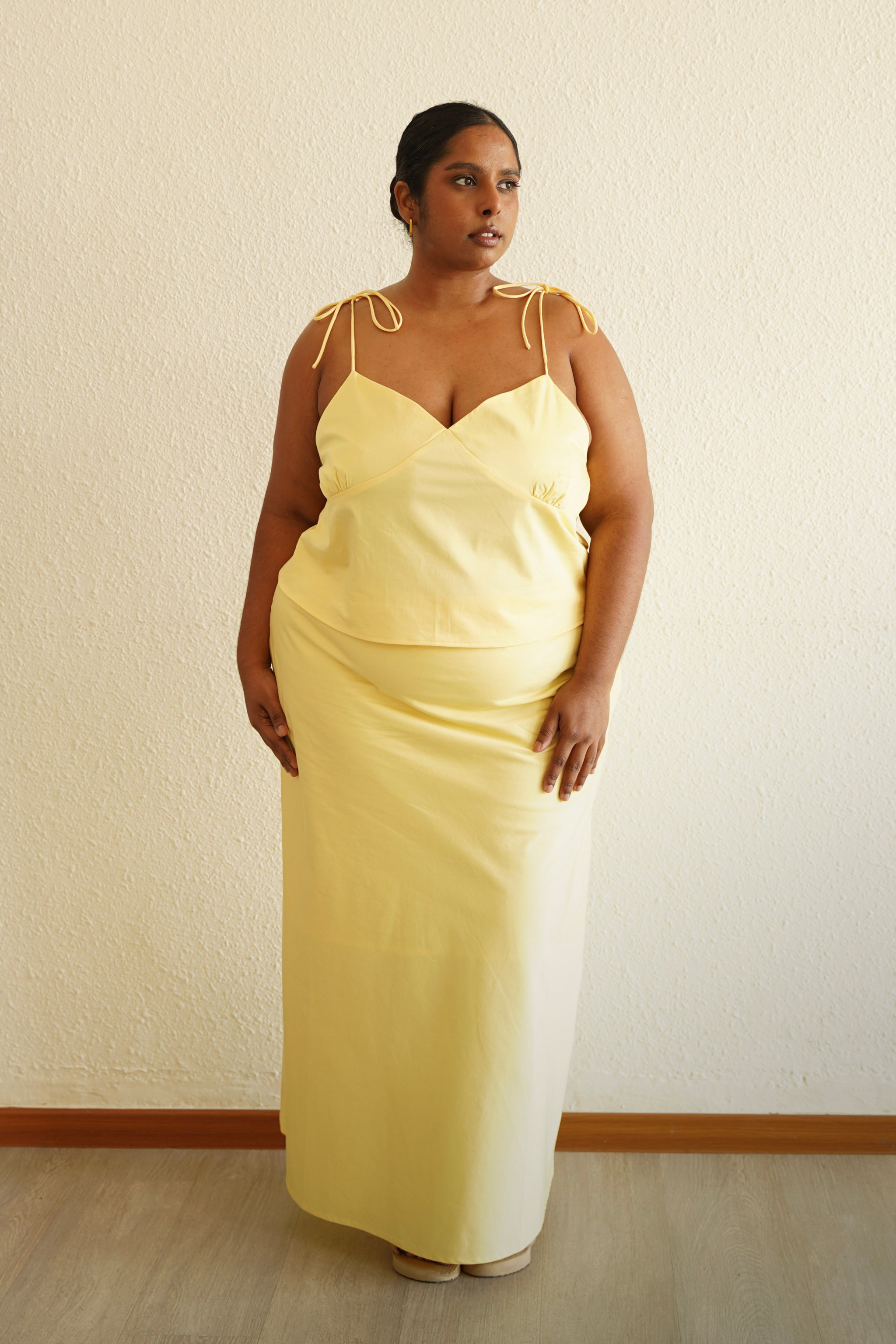 Maple Skirt | Butter Yellow