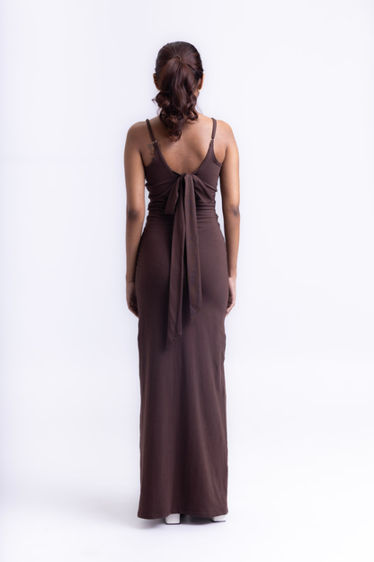 Espresso Dress | Chocolate Brown