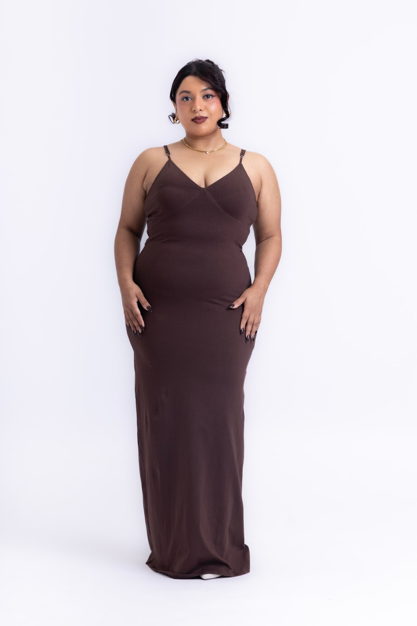 Espresso Dress | Chocolate Brown