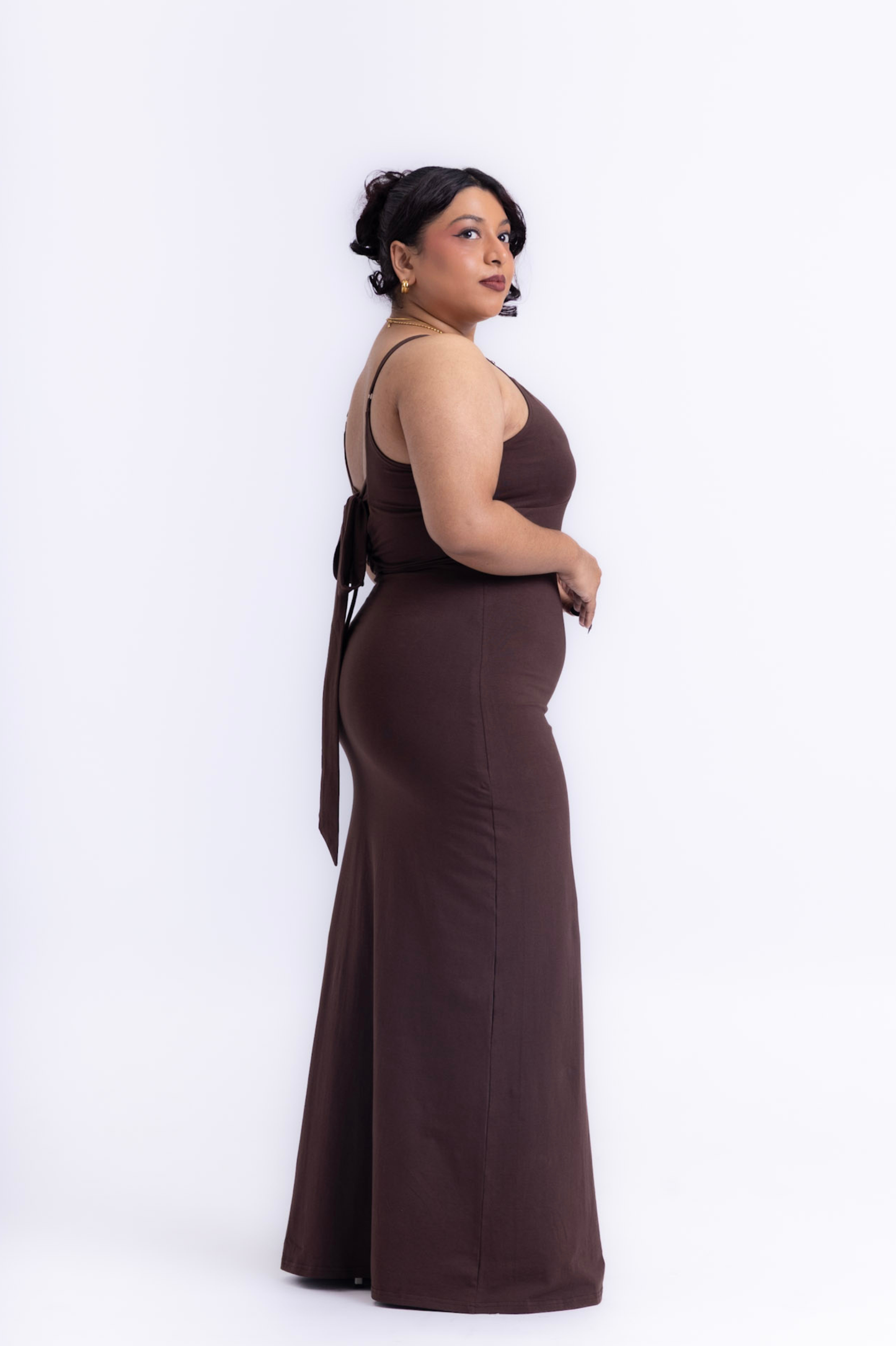 Espresso Dress | Chocolate Brown