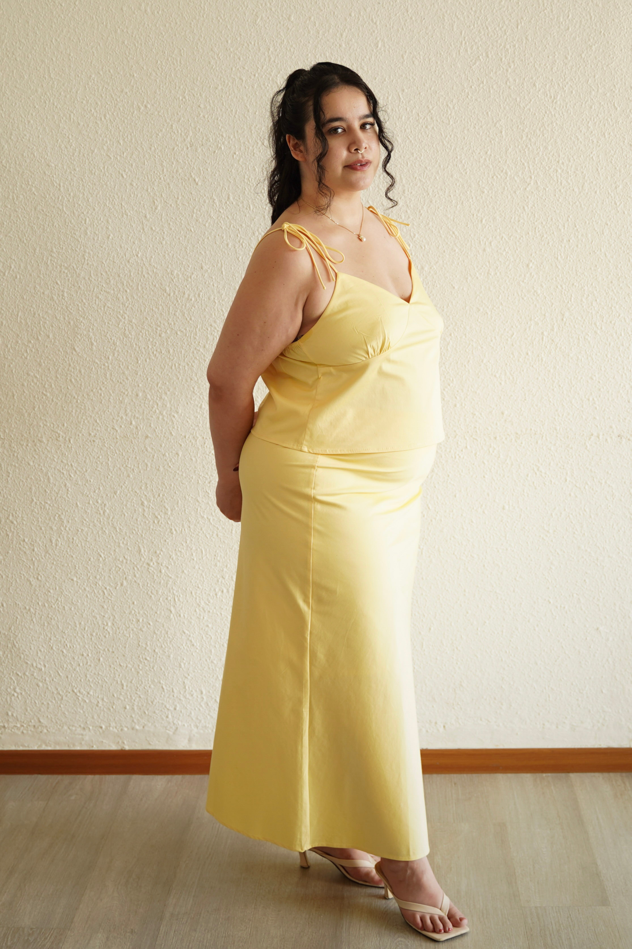 Maple Skirt | Butter Yellow